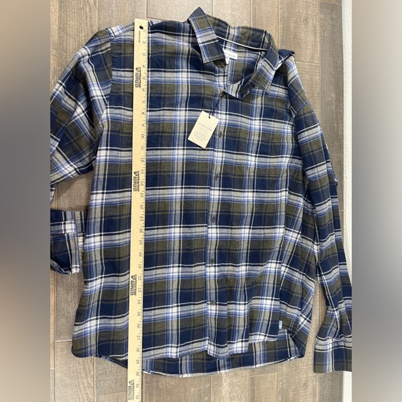 Peter Millar Blue Plaid Button Up Mountainside - Picture 6 of 10